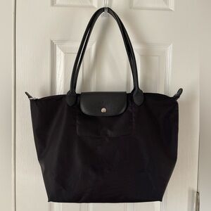 Longchamp LE PLIAGE Black Tote Bag